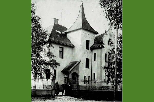 Die Schwaiger Villa in der Dachauer Str. 409a/b um 1910